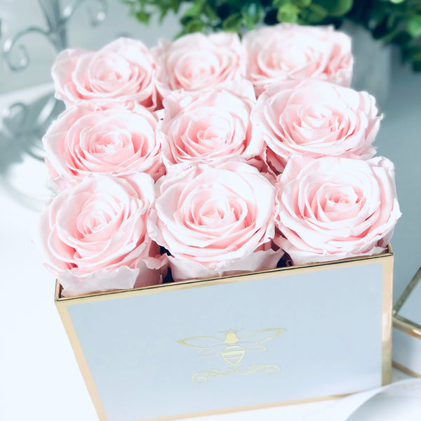 Eternal Beauty - Luxurious Preserved Roses in a Personalized Box
