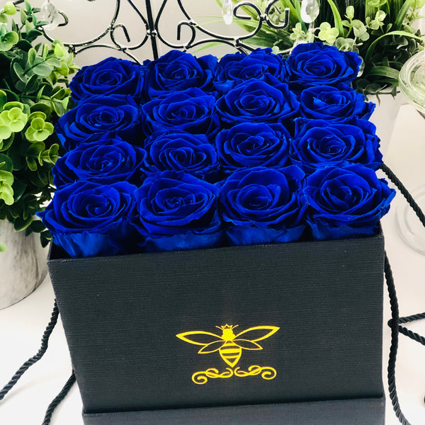 Elegant Square Rose Box