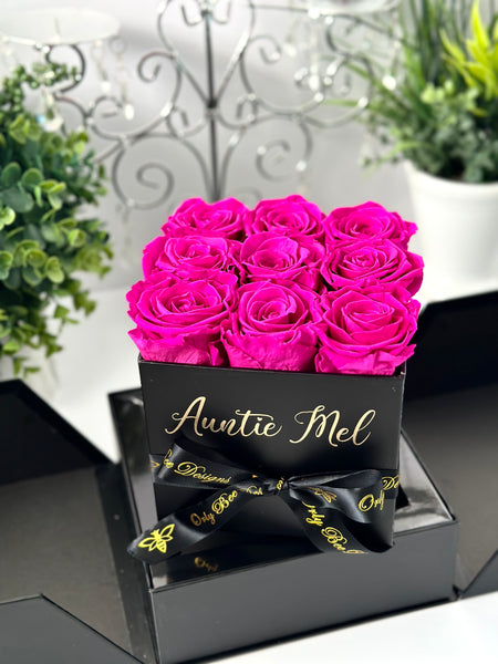 Roses in a Gift Box