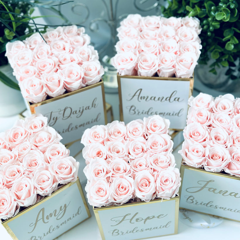 Personalized Rose Box