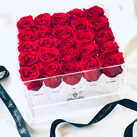 Acrylic Rose Box