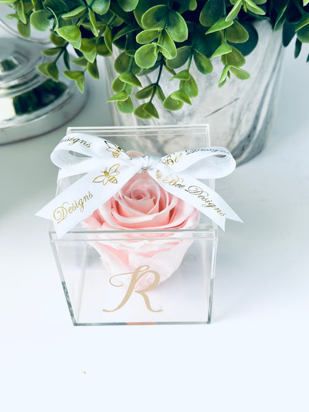 Personalized Bridesmaid Proposal Gift Box Set with Glass Tumbler, Scented Candle & Preserved Rose Box - Unique Bridal Shower Gifts
