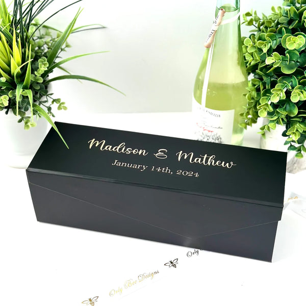 Wine Bottle Box-Personalized