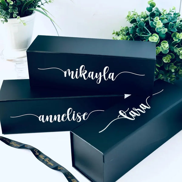 Wine Bottle Box-Personalized