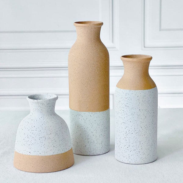 Modern Farmhouse Vase Décor - Set of 3
