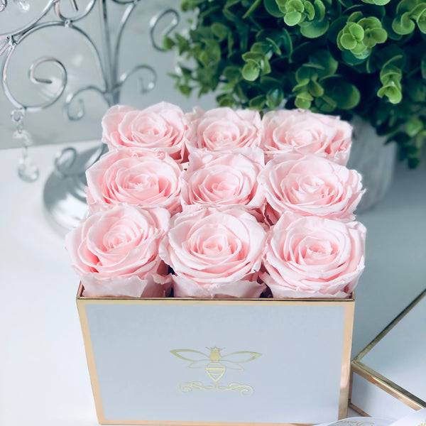 Eternal Beauty - Luxurious Preserved Roses in a Personalized Box