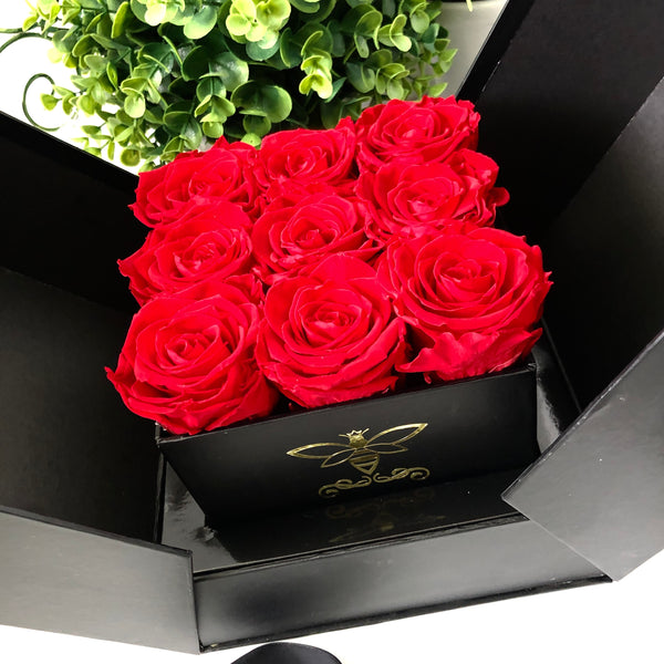 Roses in a Gift Box